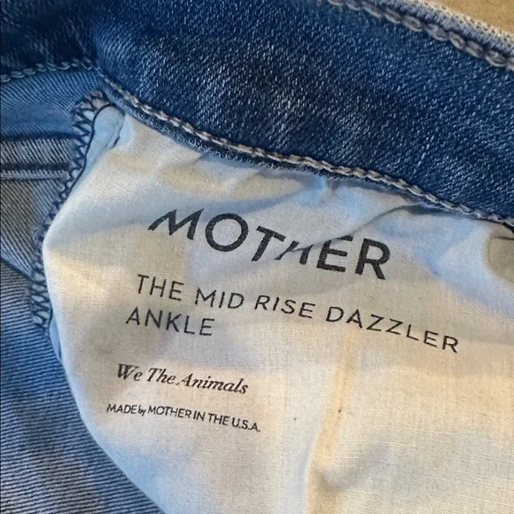 MOTHER Light Blue Skinny Jeans